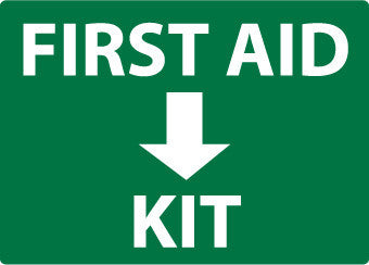 NMC M757PB-FIRST AID (ARROW) KIT, 10X14, PS VINYL (1 EACH)