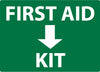 NMC M757PB-FIRST AID (ARROW) KIT, 10X14, PS VINYL (1 EACH)