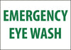 NMC M81RB-EMERGENCY EYE WASH, 10X14, RIGID PLASTIC (1 EACH)