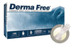 Microflex DF850-L Large Clear 9 1/2" Derma Free 4.3 mil Vinyl Ambidextrous Non-Sterile Medical Grade Powder-Free Disposable Gloves With Smooth Finish And Standard Examination Beaded Cuff (100 Each Per Box)  (1/BX)