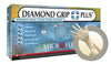 Microflex DGP350-S Small Natural 9 1/2" Diamond Grip Plus 5.1 mil Latex Ambidextrous Non-Sterile Medical Grade Powder-Free Disposable Gloves With Textured Finish And Standard Examination Beaded Cuff (100 Each Per Box)  (1/BX)