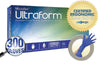 Microflex UF-524-L Large Custom Blue 9.055" UltraForm 2 mil Latex-Free Nitrile Ambidextrous Non-Sterile Exam Grade Powder-Free Disposable Gloves With Textured Finger Tip Finish And Beaded Cuff (300 Each Per Box)  (1/BX)