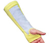 Memphis 9374T Glove Yellow 14" Kevlar And Cotton Cut Resistant Sleeve With Thumb Slot  (1/EA)