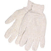 Memphis 9400KM Glove Large 6 1/2" Natural 18 Ounce Regular Weight Cotton Polyester Blend Terry Cloth Heat Resistant Gloves With Straight Thumb And  2 1/2" Knit Wrist  (1/PR)