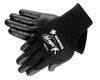Memphis N9674L Large Ninja X 15 Gauge Black Nitrile, Polyurethane And Bi-Polymer Dipped Palm And Fingertip Coated Work Gloves With Lycra And Nylon Liner And Knit Wrist  (1/PR)