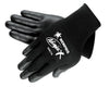 Memphis N9674XL X-Large Ninja X 15 Gauge Black Nitrile, Polyurethane And Bi-Polymer Dipped Palm And Fingertip Coated Work Gloves With Lycra And Nylon Liner And Knit Wrist  (1/PR)