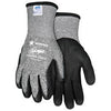 Memphis N9690TCL Glove Large Black And Gray Ninja Therma Force 7 Gauge Acrylic Terry Lined Cold Weather Gloves With Knit Wrist, Salt/Pepper 13 Gauge Dyneema And Synthetic Fibers Shell And Bi-Polymer Coated Palm And Fingertips  (1/PR)