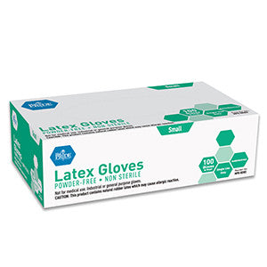 MedPride 50303 Latex gP. P.F. glove  S  (Case of 10 Boxes of 100)