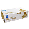 MedPride 50906 gloves Exam Vinyl Pwd Free Xlarge (Case of 10 Boxes of 100)