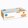 MedPride 51104 gloves Vinyl Powder Free Medium (Case of 10 Boxes of 100)