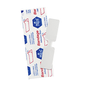 MedPride 63111 Adhesive Bdg,Butterfly Fab 3/8''X1 13/16''Ster (Case of 24 Boxes of 100)