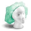 MedPride 70214 Nurse Caps  21''  green  (Case of 5 Packets of 100)