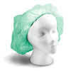 MedPride 70244 Nurse Caps  24''  green  (Case of 5 Packets of 100)