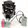 MSA 10095190 PAPR Assembly With Medium Black Hycar Rubber Advantage 4100 Facepeice, Rubber Head Harness, Motor/Blower, NiMH Battery, Charger, Cable, HE Filter Cartridge And Waist Belt For Advantage 4100 Mask Mounted PAPR System  (1/EA)