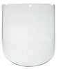MSA 10115855 8" X 17" X 0.098" Clear Proprionate Chemical Splash Visor For V-Gard System Frames  (1/EA)