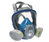 MSA 10028997 Large Black Silicone Advantage 3230 Full Face Respirator With Rubber Head Harness  (1/EA)