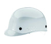 MSA 10033652 White HDPE Vented Style Bump Cap With Pinlock Suspension And Low Profile Crown And Perforated Sides  (1/EA)