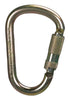 MSA 10089209 2.1" Auto-Locking Steel Carabiner  (1/EA)
