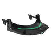 MSA 10115730 Black Polyethylene V-Gard General Purpose Visor Frame With 3 Point Suspension And Debris Control For Use With Slotted Caps  (1/EA)