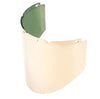 MSA 10115850 Green Polycarbonate V-Gard Reflective Visor (For Use With V-Gard Frame)  (5/EA)