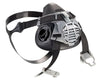 MSA 10119576 Small Liquid Silicone/Nylon Advantage 420 Half Mask Respirator With UniBond Over-Mold Facepiece , Head Cradle , Elastic Straps , Buckle Set , Yoke With Lever , (2) Inhalation Valves , Exhalation Valve , (2) Threaded Cartridge Adapters And Ant