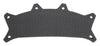MSA 10153518 4 1/2" X 7" X 5/16" Blue/Gray Polyester Sweatband Moisture Wicking Pad For Use With Fas-Trac III Suspension (10/EA)