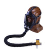 MSA 460863 Full Face Constant Flow Airline Respirator Assembly (Includes Black Medium Hycar Ultravue Full Facepiece, Hose, Web Support Belt, Snap-Tite Aluminum Quick-Disconnect And High Pressure Control Valve)  (1/EA)
