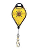 MSA 506615 20' Dyna-Lock Nylon Web Self-Retracting Lanyard With (1) 3/4" Snap Hook Anchorage Connection And 3/4" 36CS Snap Hook Harness Connection  (1/EA)