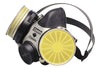 MSA 808073 Large Black Silicone Comfo Classic Full Mask Dual Cartridge Respirator  (1/EA)