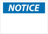 NMC N1RD-NOTICE, BLANK, 20X28, RIGID PLASTIC (1 EACH)
