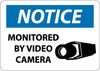 NMC N297PB-NOTICE, MONITORED BY VIDEO CAMERA, 10X14, PS VINYL (1 EACH)