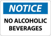 NMC N303PB-NOTICE, NO ALCOHOLIC BEVERAGES, 10X14, PS VINYL (1 EACH)