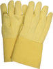 National Safety Apparel G51TCGH14072 Large 14" 22 Ounce Thermobest Kevlar Reversed Wool Lined Heat Resistant Gloves With Straight Thumb And Goldenbest Gauntlet Cuff  (1/PR)