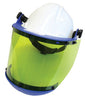National Safety Apparel H16XX10CALFS Lightweight UltraSoft Polycarbonate Anti-Fog Faceshield With Slotted Hardhat Adapter And Chin Guard  (1/EA)