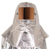 National Safety Apparel H58TARG Silver 19 Ounce Aluminized Thermobest Deluxe Hood With Adjustable Ratchet Suspension And Gold Film Cover  (1/EA)