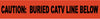NMC ND3 OCATV-NON-DETECTABLE UNDERGROUND TAPE, CAUTION BURIED CATV LINE BELOW, 3''X1000' (1 ROLL)