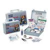 North 019704-0003L By Honeywell 11" X 15 3/4" X 3" White Plastic Portable And Wall Mount 50 Person Bulk First Aid Kit  (1/EA)