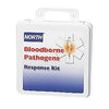 North 019746-0032L By Honeywell 7" X 10 1/4" X 3" White Plastic 16 Unit Bloodborne Pathogen Response Kit  (1/EA)