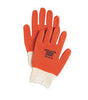 North 78/1142S by Honeywell Small Nitri-Kote Rust Nitrile Dipped Fully Coated Work Gloves With Natural Seamless Cotton And Polyester Knit Liner And Knit Wrist  (1/PR)