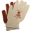 North 81/1162M by Honeywell Large Smitty Abrasion Resistant Brown Nitrile Palm Coated Work Gloves With Knit Wrist  (1/PR)