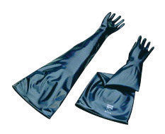 North 8B3032/10H by Honeywell Size 10 1/2 Black Drybox 32" 30 mil Unsupported Butyl Hand Specific Chemical Resistant Gloves With Smooth Finish And 8" Dia Beaded Cuff  (1/PR)