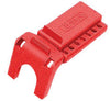 North BS01R by Honeywell Red Polypropylene B-safe Ball Valve Lockout (For 3/8" - 1 1/4" Valves)  (1/EA)
