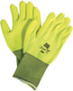 North NF11HVY/7S by Honeywell Size 7 NorthFlex Neon 15 Gauge Abrasion Resistant Hi-viz Yellow PVC Palm Coated Work Gloves With Hi-Viz Yellow Nylon Liner And Knit Wrist  (1/PR)