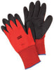 North NF11/10XL by Honeywell Size 10 NorthFlex 15 Gauge Abrasion Resistant Red PVC Palm And Fingertip Coated Work Gloves With Red Nylon Liner And Knit Wrist  (12/PR)