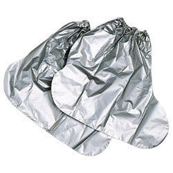 North SSB by Honeywell One Size Fits All 15" Silver Shield 2.7 mil Polyethylene EVOH Chemical Protection Boot Cover  (1/PR)