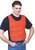 OccuNomix 902-073 Orange MiraCool Seriously Cool Cool Cotton Pull-Over Poncho Style Reversible Vest With Expandable Side Buckles Closure And Super Absorbent Polymers (1/EA)