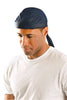 OccuNomix 952-018 Navy Blue MiraCool Cotton Hat With Tie Closure (1/EA)