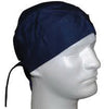 OccuNomix TN5-01 Navy Blue Tuff Nougies 100% Cotton Doo Rag Tie Hat With Plastic Hook Closure And Holographic Hangtag (1/EA)