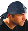 OccuNomix TN6-01 Navy Blue Tuff Nougies 100% Cotton Deluxe Doo Rag Tie Hat With Elastic Rear Band (1/EA)