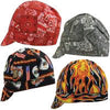 OccuNomix TN8-12-ONE Assorted Color Tuff Nougies 100% Cotton Traditional Hard Billed Welder's Cap (12/EA)